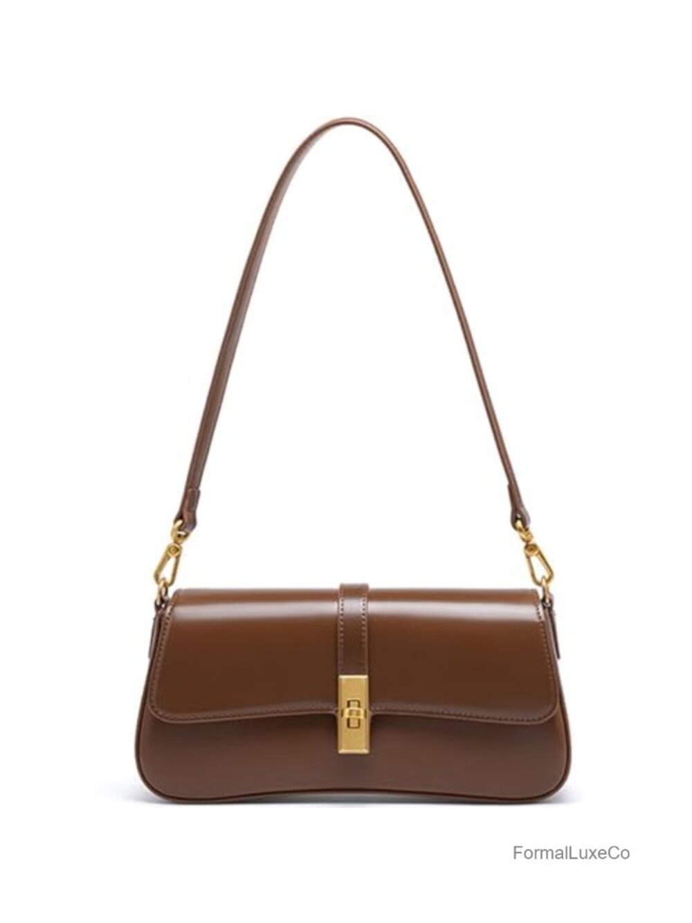 Genuine Leather Hobo Bag | Evening Shoulder Bag | Underarm Handbag - Picture 1 of 6